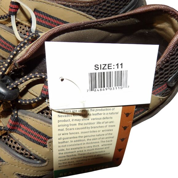 Nevados Men's‎ Brown Low-Cut Hiking Sz 11 - Picture 5 of 6